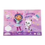 Μπλοκ Ζωγραφ Gabbys Dollhouse 23x33, 40 Φύλ, Aυτοκόλ-Στενσιλ-2 Σελ Χρωμ - Image 2