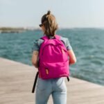 Τσάντα Πλάτης Must Monochrome Plus Colored Inside Φούξια 1 Κεντρική Θήκη - Image 4