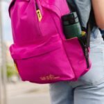 Τσάντα Πλάτης Must Monochrome Plus Colored Inside Φούξια 1 Κεντρική Θήκη - Image 5