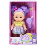 Κούκλα Luna Toys 25,4 εκ. με ποτηράκι - Image 2