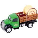 Όχημα Αγροτικό Pull Back Luna Toys 1:55 Μεταλλικό 12x4,5x6,5 εκ. 4 σχέδια - Image 4
