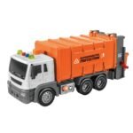 Απορριμματοφόρο Friction Luna Toys 1:16 με ήxο και φως - Image 2