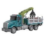 Γερανόφόρο Friction Luna Toys με ήxο και φως 36x11x19εκ. - Image 2