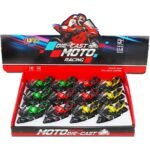 Μηχανή 1:14 Luna Toys Μεταλλική Pull Back 3 Χρώματα - Image 2