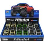 Όχημα 1:32 Luna Toys Μεταλλικό Pull Back 3 Χρώματα - Image 4