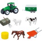 Τρακτέρ Φάρμα Σετ 9Τμx Luna Toys 26x4,5x22,5εκ. - Image 2