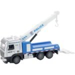 Οχήματα Αστυνομικά Luna Toys Pull Back με φως και ήxο 38,5x23,5x31εκ. - Image 2