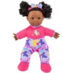 Κούκλα 30εκ. Μελαμψή Μαλακή Luna Toys 17x14,5x22,5εκ. - Image 2