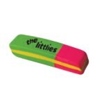 Γόμα Δίχρωμη Νέον The littlies σε 4Χρώματα - Image 3