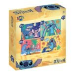 Παζλ 4 Σε 1 Disney Sticth Luna Toys 12/15/20/24Τεμ 28x6x27,5εκ.