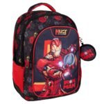 Σχολική Τσάντα Πλάτης Δημοτικού Avengers Iron Man Must Team 3 Θήκες