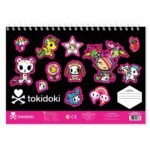 ΜΠΛΟΚ ΖΩΓΡΑΦ TOKIDOKI 23X33 40ΦΥΛ ΜΕ ΑΥΤΟΚΟΛΛΗΤΑ