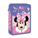 Σχολική Κασετίνα Διπλή Γεμάτη Disney Minnie Mouse Besties Forever Must Team