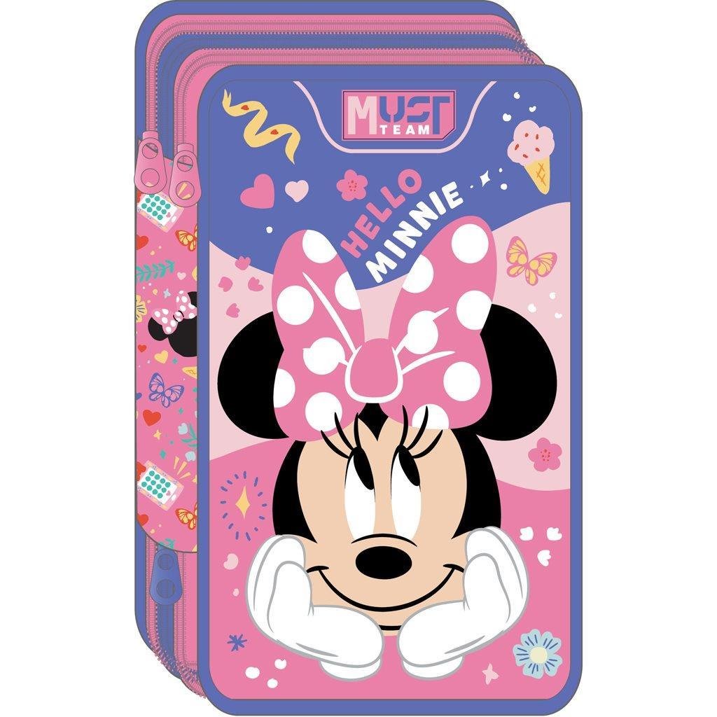 Σχολική Κασετίνα Τριπλή Γεμάτη Disney Minnie Forever Besties Must Team Σχολική Κασετίνα Τριπλή Γεμάτη Disney Minnie Forever Besties Must Team - Image 1