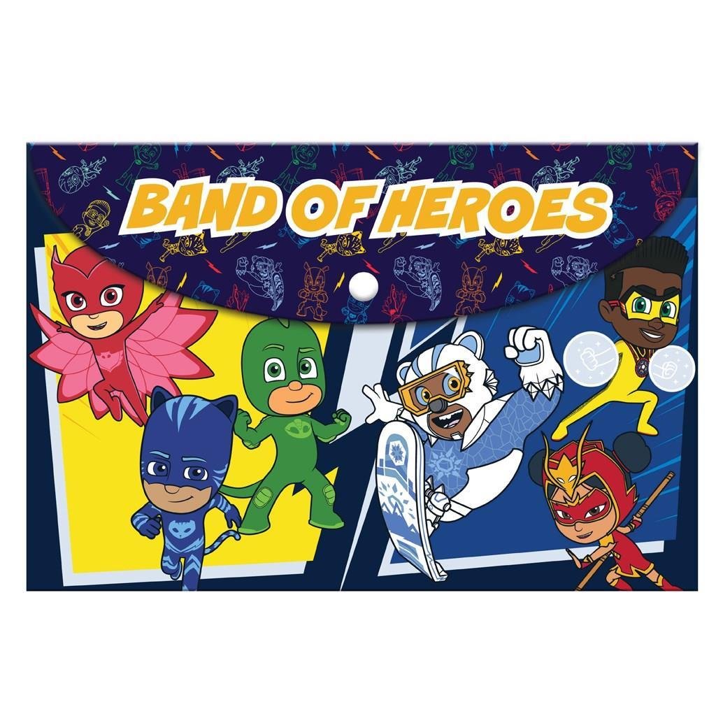 ΦΑΚΕΛΟΣ ΚΟΥΜΠΙ Α4 PJ MASKS ΦΑΚΕΛΟΣ ΚΟΥΜΠΙ Α4 PJ MASKS - Image 1