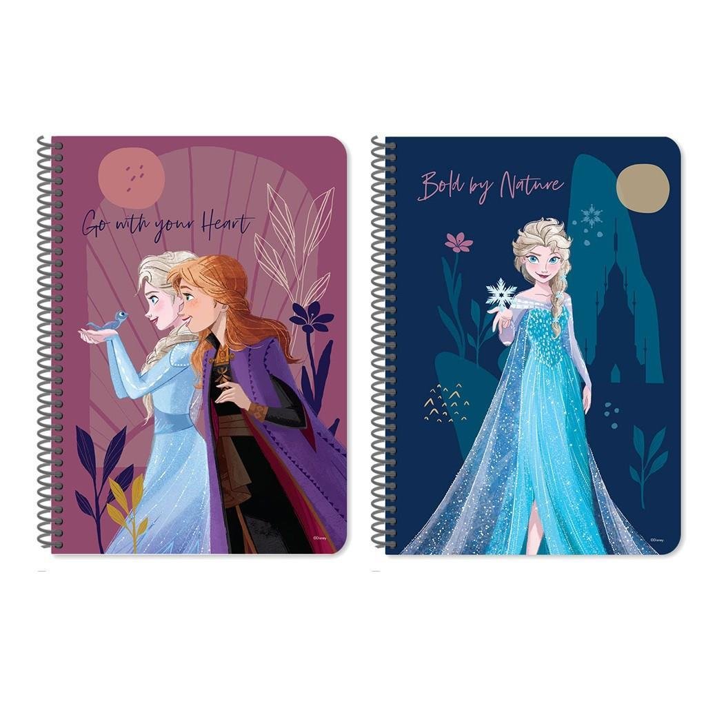 ΤΕΤΡΑΔΙO ΣΠΙΡΑΛ 17Χ25 2ΘΕΜ 60Φ FROZEN 2ΣΧ. ΤΕΤΡΑΔΙO ΣΠΙΡΑΛ 17Χ25 2ΘΕΜ 60Φ FROZEN 2ΣΧ. - Image 1