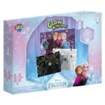 Παζλ Χρωματισμού 2 όψεων Disney Frozen Luna Toys Glow In The Dark 100Τεμ 48x34εκ.