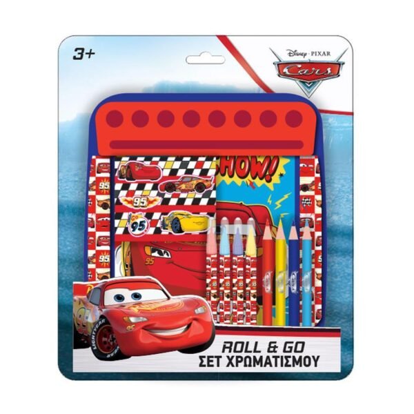Σετ Χρωματισμού Disney Cars Roll & Go 21x24,5 εκ.