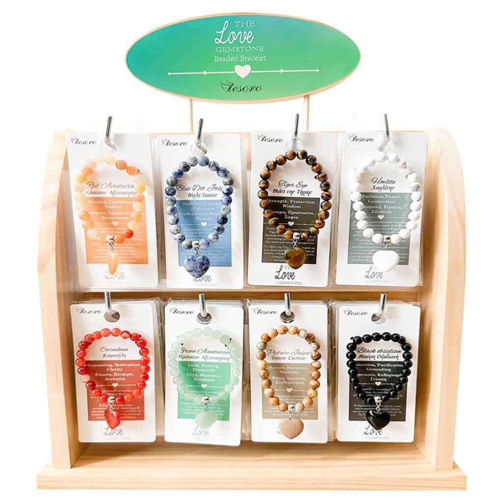 2ec81b39d1ce47f4a8a3914e575da2f7 ΒΡΑΧΙΟΛΙ GEMSTONE LOVE TESORO - Image 1
