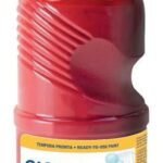 GIOTTO ΣΧΟΛΙΚΗ ΤΕΜΠΕΡΑ ΜΠΟΥΚΑΛΙ 250ML ΚΟΚΚΙΝΟ ΣΚΑΡΛΕΤ