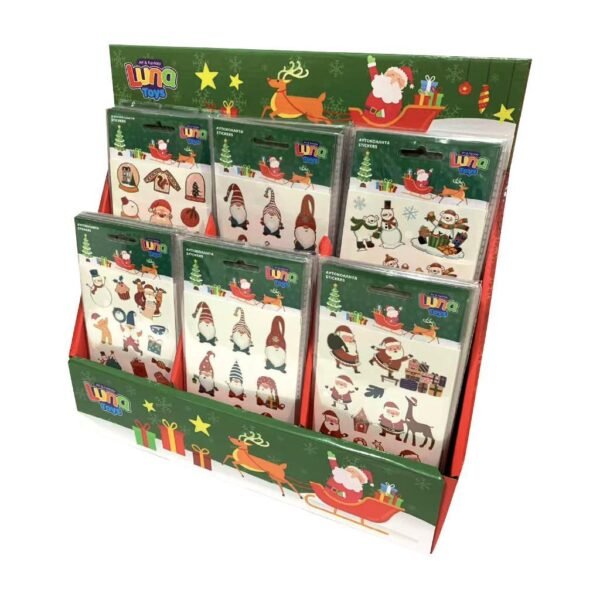 ΑΥΤΟΚΟΛΛΗΤΑ ΧΡΙΣΤΟΥΓΕΝΝΙΑΤΙΚΑ 10X22EK 12ΣΧ