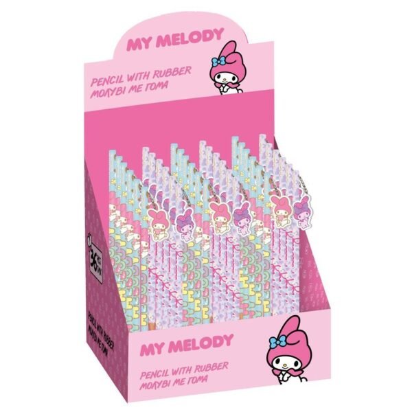 Μολύβι My Melody με γόμα σε 2 Σχέδια
