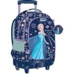 Σχολική Τσάντα Τρόλεϊ Δημοτικού Disney Frozen Always Close To The Heart Must Team 3 Θήκες