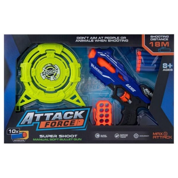 ΕΚΤΟΞΕΥΤΗΣ ΜΕ 10 ΜΑΛΑΚΕΣ ΣΦΑΙΡΕΣ ΚΑΙ ΣΤΟΧΟ 25X5,5X16EK LUNA