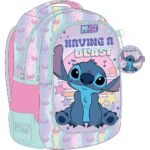 Σχολική Τσάντα Πλάτης Δημοτικού Disney Stitch Having A Blast Must Team 3 Θήκες - Image 2