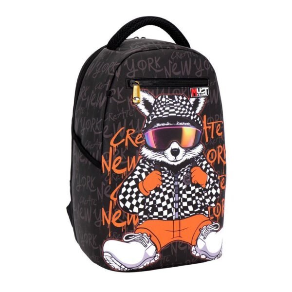 Τσάντα Πλάτης Must Team Art Cool Bear 1 Κεντρική Θήκη