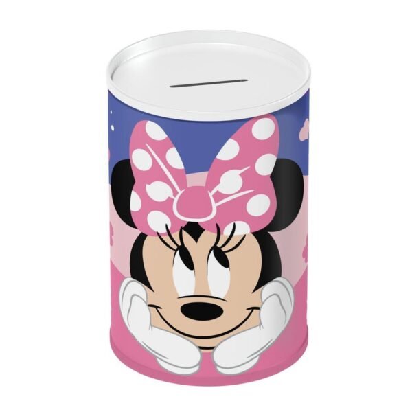 Κουμπαράς Disney Minnie Mouse Μεταλλικός 10x15εκ.