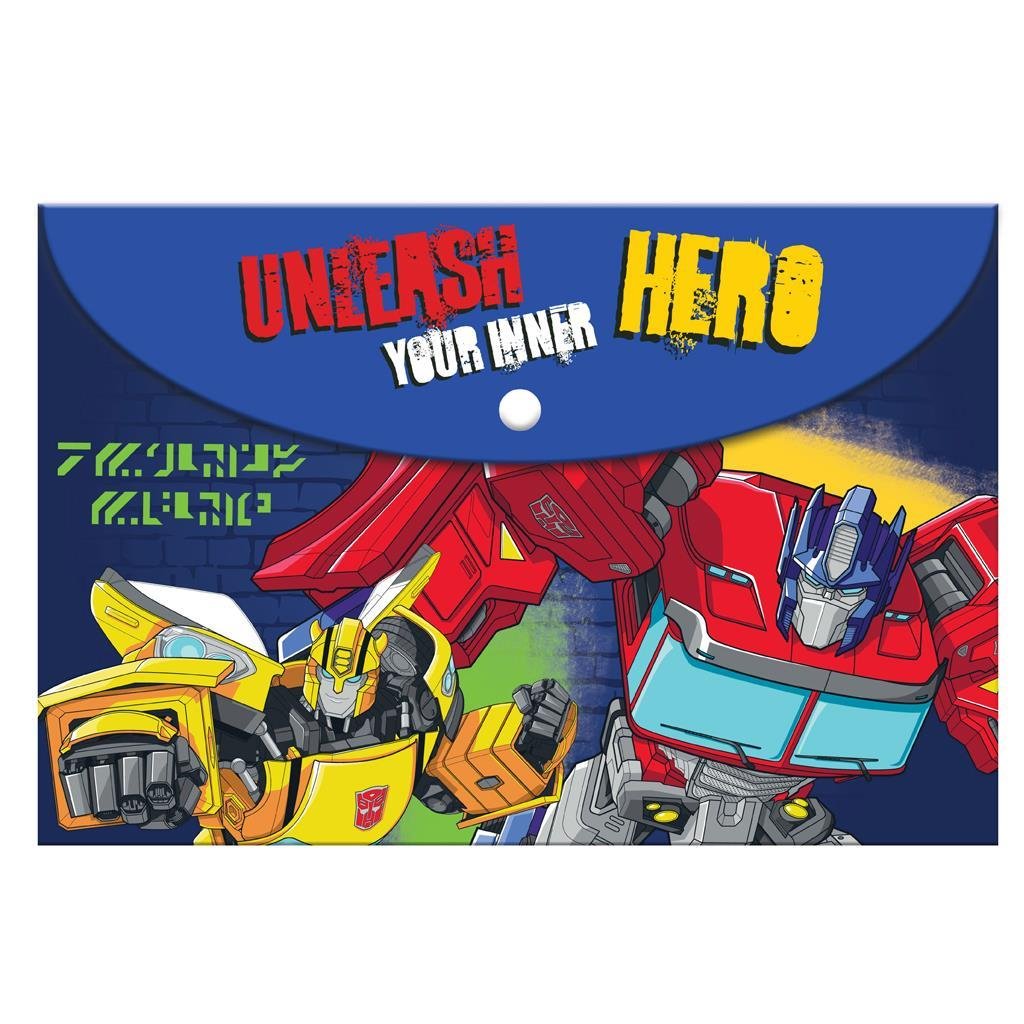ΦΑΚΕΛΟΣ ΚΟΥΜΠΙ Α4 TRANSFORMERS ΦΑΚΕΛΟΣ ΚΟΥΜΠΙ Α4 TRANSFORMERS - Image 1