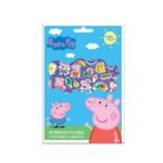 ΑΥΤΟΚΟΛΛΗΤΑ 300ΤΜΧ ΜΠΛΟΚ 14,5Χ21,5ΕΚ PEPPA PIG