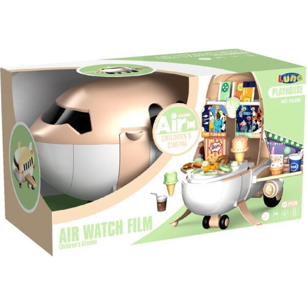 Αεροπλάνο Βαλιτσάκι Παγωτά Luna Toys  43x21,5x25εκ.