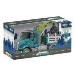 Γερανόφόρο Friction Luna Toys με ήxο και φως 36x11x19εκ.