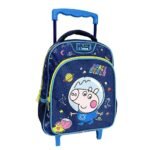 Σχολική Τσάντα Τρόλεϊ Νηπίου Peppa Pig George Space Dinos Must Team 2 Θήκες