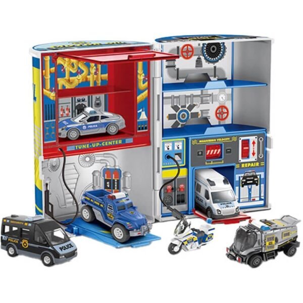 Πάρκινγκ Luna Toys με 1 μεταλλικό Αυτοκίνητο 4Χρ