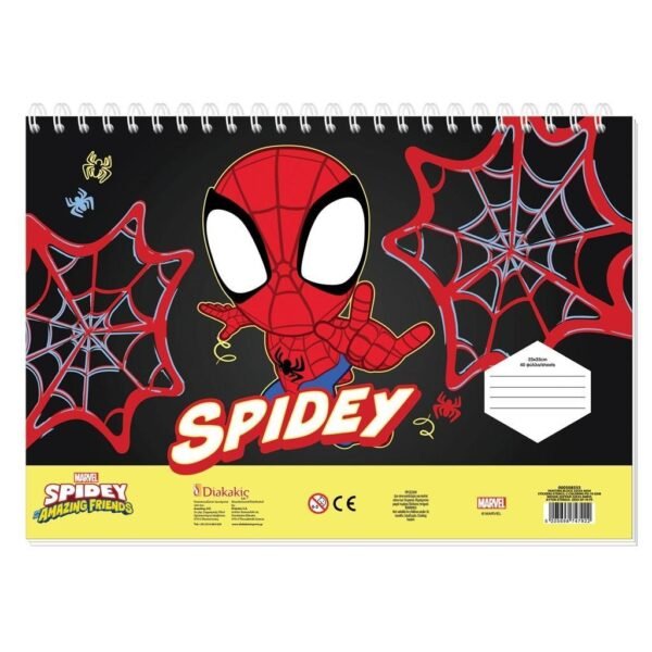Μπλοκ Ζωγραφικής Spidey 23x33 εκ.
