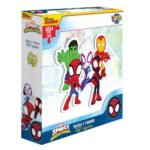 Παζλ Spidey And His Amazing Friends Luna Toys 5 Φιγούρες 24τμχ. 26x26x6,5εκ.