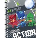 ΤΕΤΡΑΔΙΟ ΣΠΥΡΑΛ 17Χ25 2Θ 64 ΦΥΛΛΑ PJ MASKS