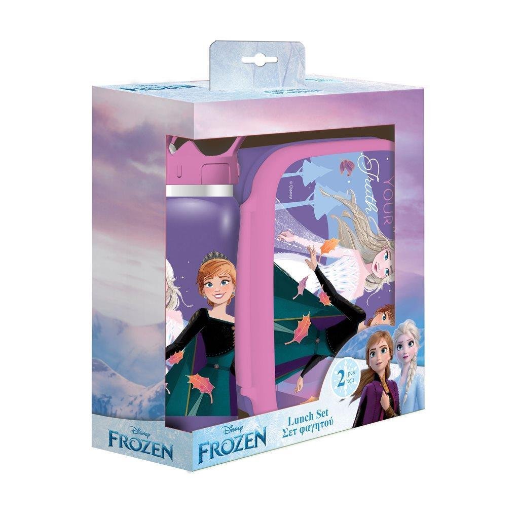 Σετ Φαγητού Disney Frozen Φαγητοδοχείο 800ml-Παγούρι Ανοξείδωτο 500ml Σετ Φαγητού Disney Frozen Φαγητοδοχείο 800ml-Παγούρι Ανοξείδωτο 500ml - Image 1
