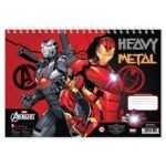 ΜΠΛΟΚ ΖΩΓΡΑΦ IRON MAN Α4  30ΦΥΛ 2ΣΧ