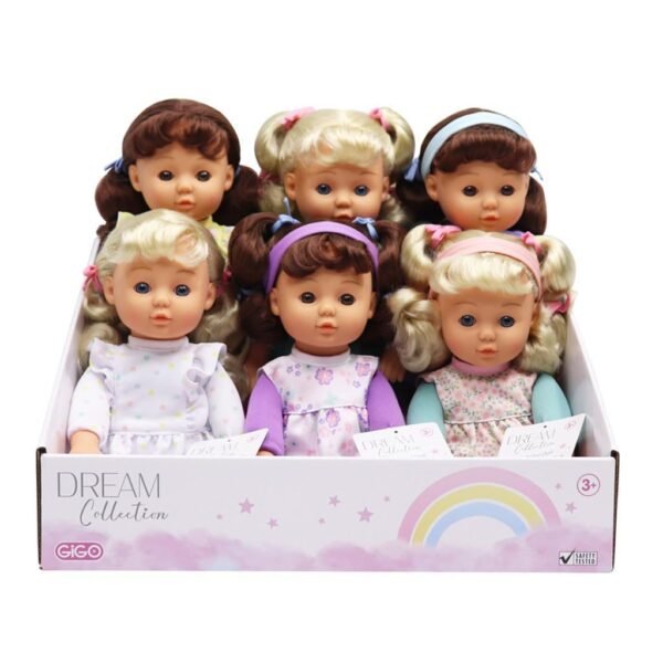 Κούκλα Μωράκι 30 εκ. Luna Toys 6 Σχέδια