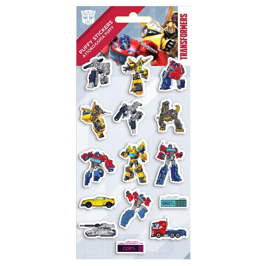ΑΥΤΟΚΟΛΛΗΤΑ PUFFY 10X22EK TRANSFORMERS ΑΥΤΟΚΟΛΛΗΤΑ PUFFY 10X22EK TRANSFORMERS - Image 1