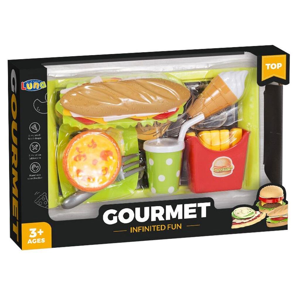 Σετ Φαγητού σε Δίσκο Luna Toys 30 Σετ Φαγητού σε Δίσκο Luna Toys 30,5x5,7x20 εκ. - Image 1