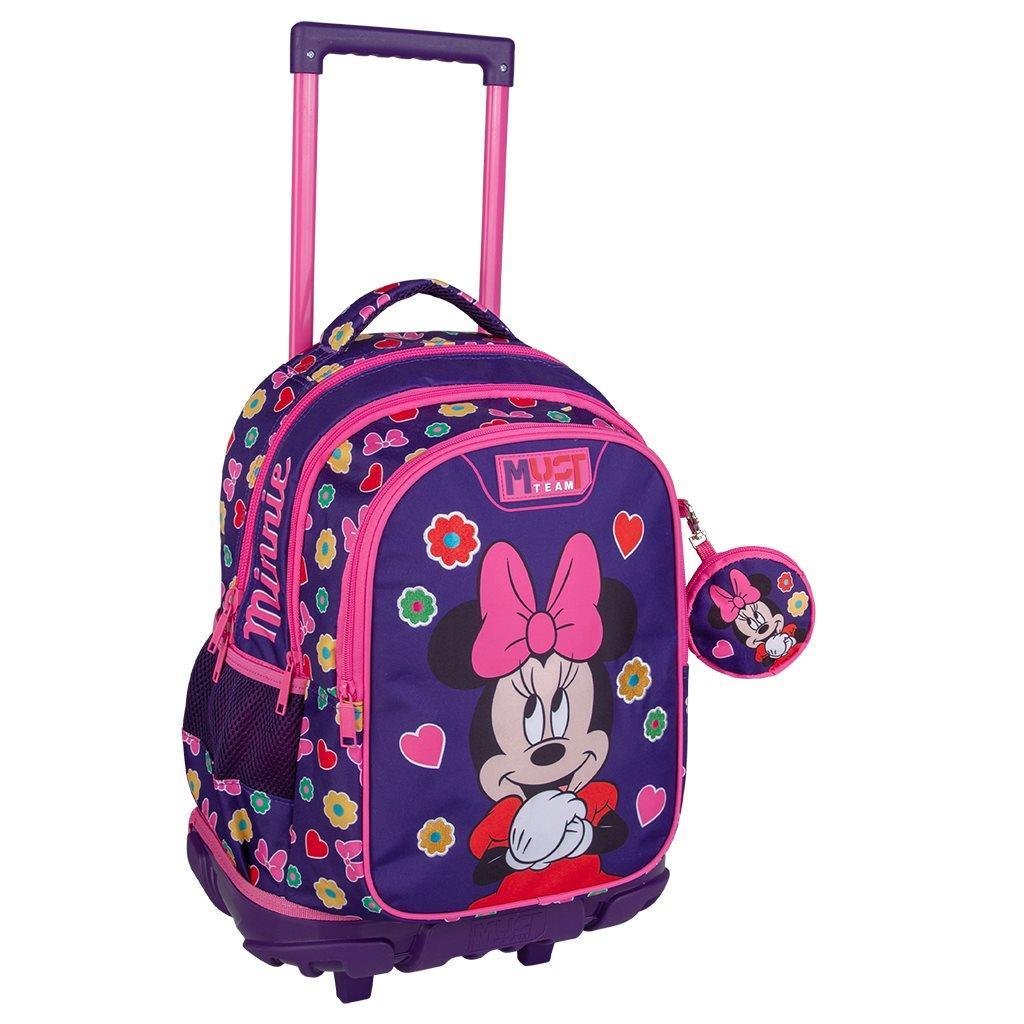Σχολική Τσάντα Τρόλεϊ Δημοτικού Disney Minnie Mouse Cutie Must Team 3 Θήκες Σχολική Τσάντα Τρόλεϊ Δημοτικού Disney Minnie Mouse Cutie Must Team 3 Θήκες - Image 1