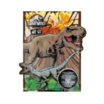 ΠΡΟΣΧΕΔΙΑΣΜΕΝΕΣ ΣΕΛΙΔΕΣ ΧΡΩΜΑΤΙΣΜΟΥ 24Φ+1ΣΕΛ ΑΥΤΟΚ+6ΜΑΡΚ ΜΙΝΙ JURASSIC