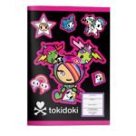 ΤΕΤΡΑΔΙΟ ΚΑΡΦΙΤΣΑ 17Χ25  TOKIDOKI 40Φ 2ΣΧ