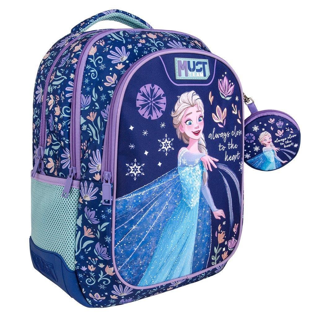 Σχολική Τσάντα Πλάτης Δημοτικού Disney Frozen Always Close To The Heart Must Team 3 Θήκες Σχολική Τσάντα Πλάτης Δημοτικού Disney Frozen Always Close To The Heart Must Team 3 Θήκες - Image 1