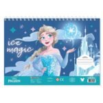 Μπλοκ Ζωγραφ Disney Frozen 23x33, 40 Φ, Aυτοκόλ-Στενσιλ-2 Σελ Χρωμ 2 Σχ
